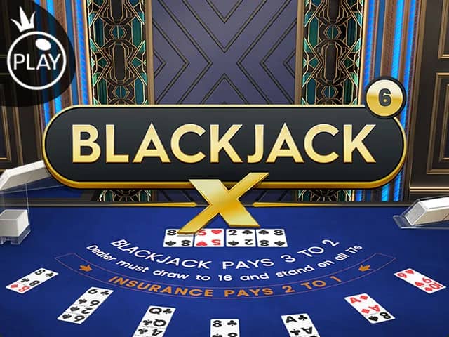Blackjack X 6 - Azure